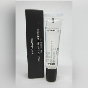 MAC lipglass lip gloss clear 2 available!